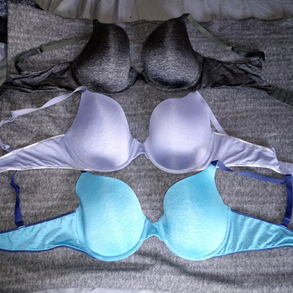 3VS uplift semi demi tshirt bra 36D